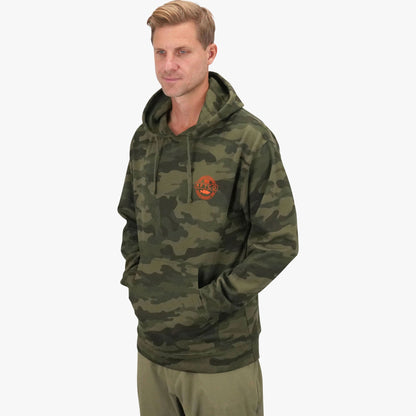 Mens Bass Patch Pullover Hoodie - AFTCO