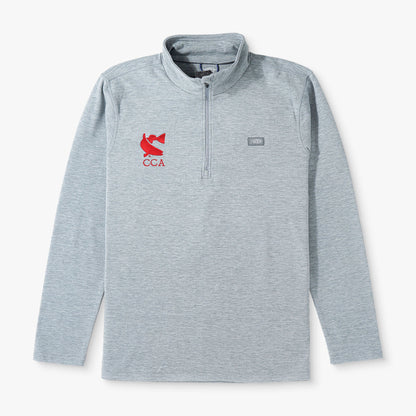 Mens CCA Coastal Layer 1/4 Zip Fishing Pullover - AFTCO