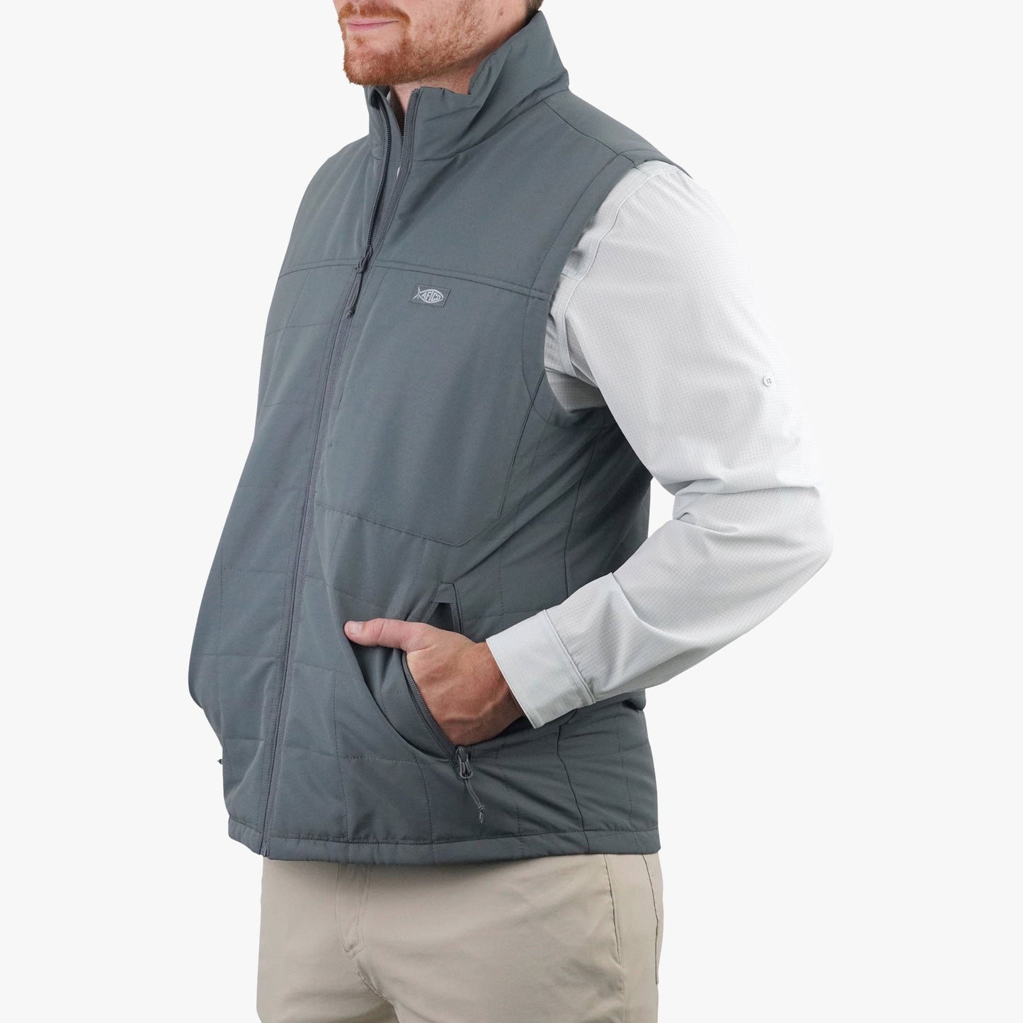Mens Crosswind Insulated Vest - AFTCO