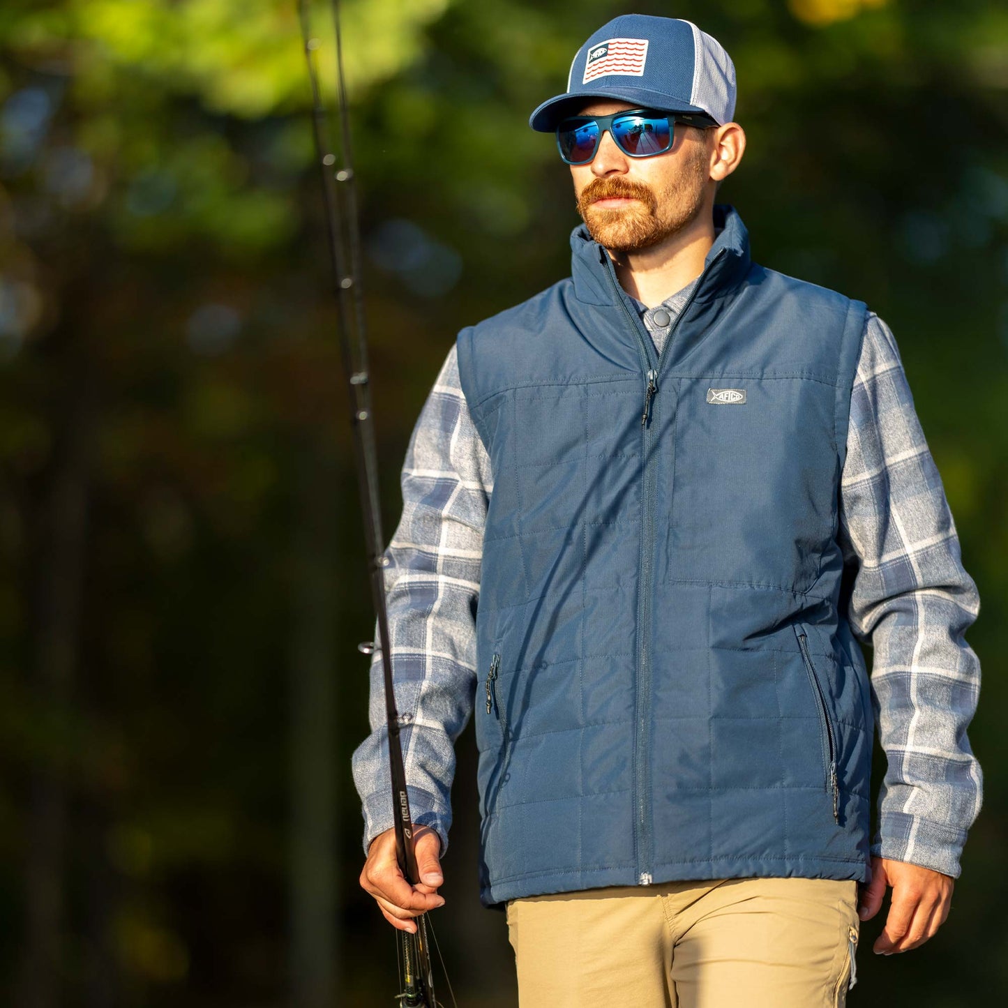 Mens Crosswind Insulated Vest - AFTCO