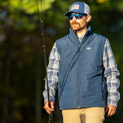 Mens Crosswind Insulated Vest - AFTCO