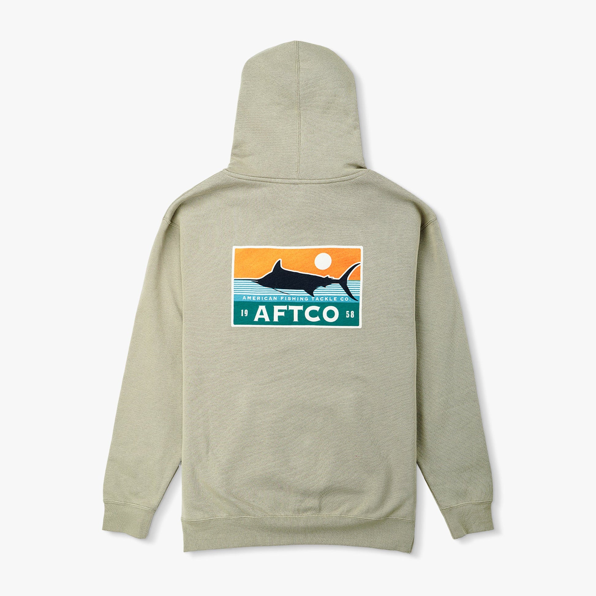 Mens Off The Record Mens Pullover Hoodie - AFTCO