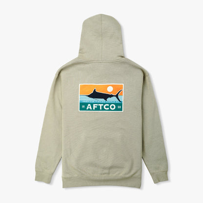 Mens Off The Record Mens Pullover Hoodie - AFTCO