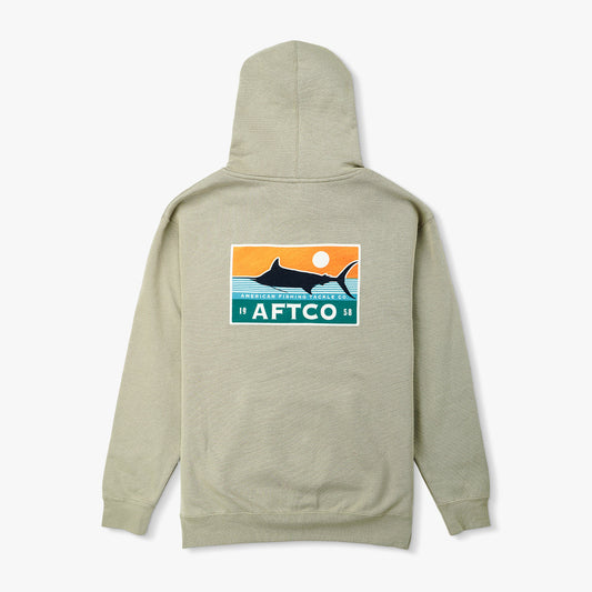 Mens Off The Record Mens Pullover Hoodie - AFTCO
