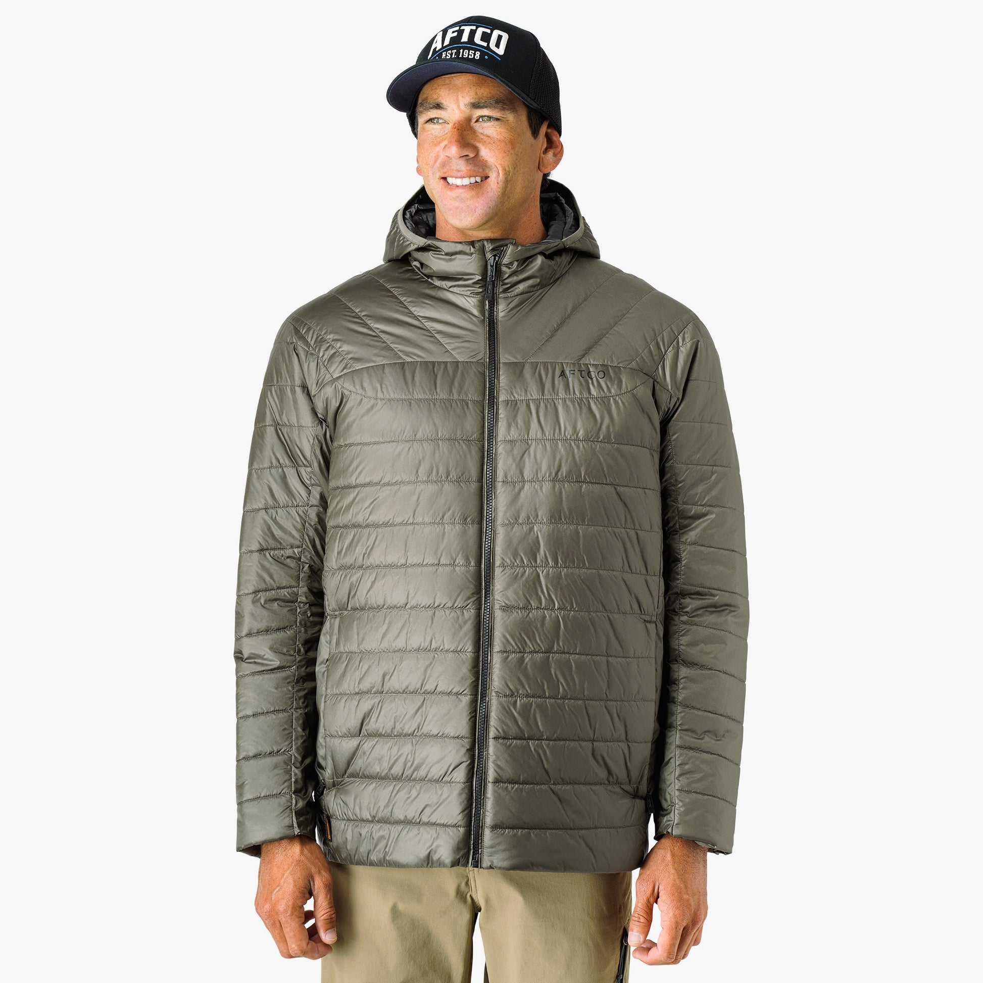 Mens Drift Insulated Fishing Jacket - AFTCO