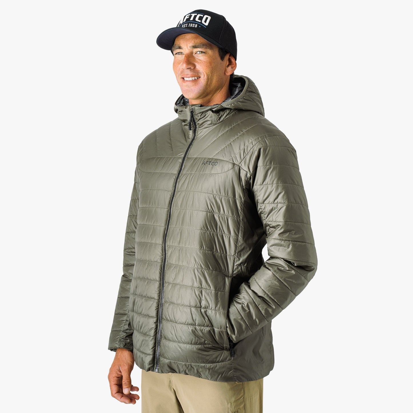 Mens Drift Insulated Fishing Jacket - AFTCO