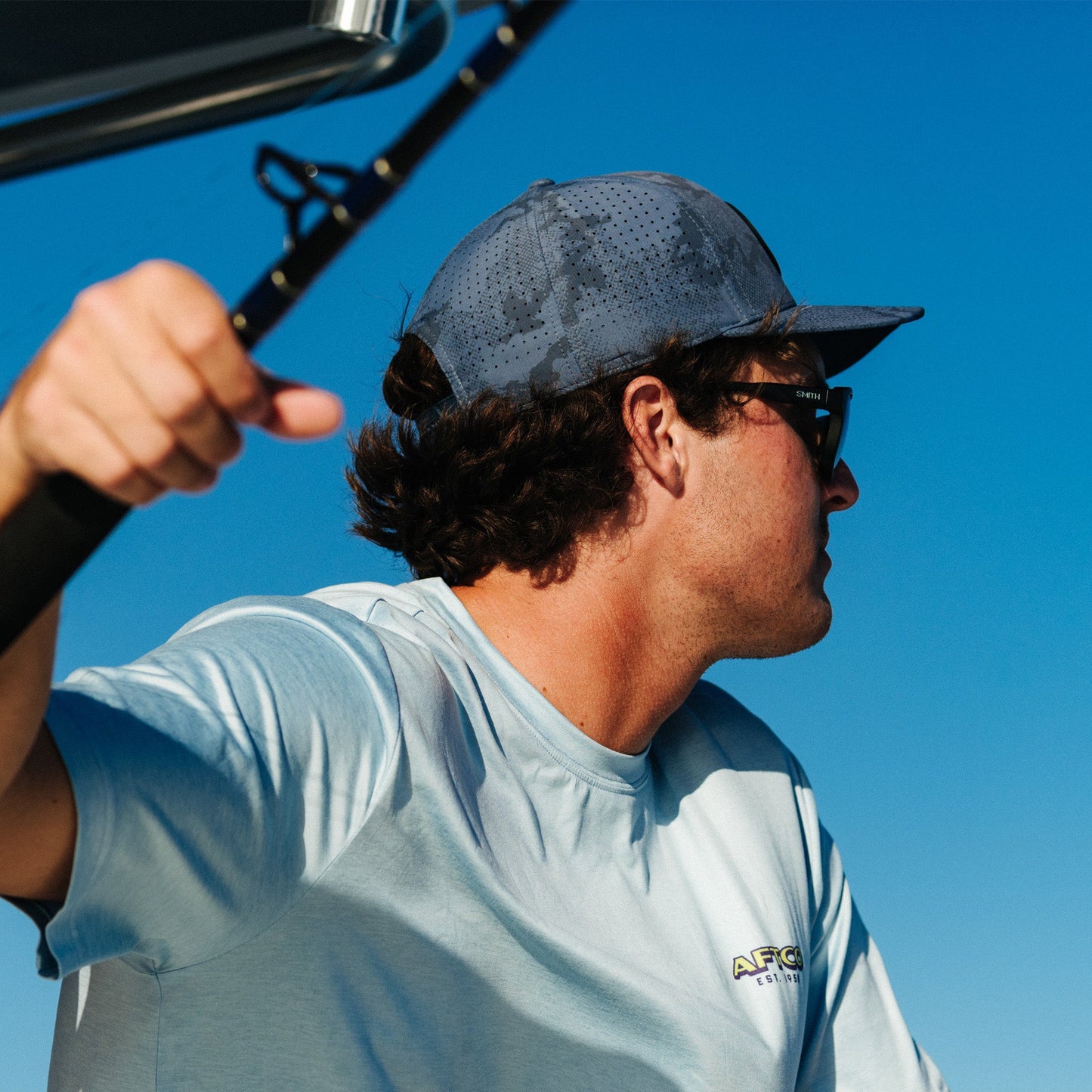 Mens Ally Tech Fishing Hat - AFTCO