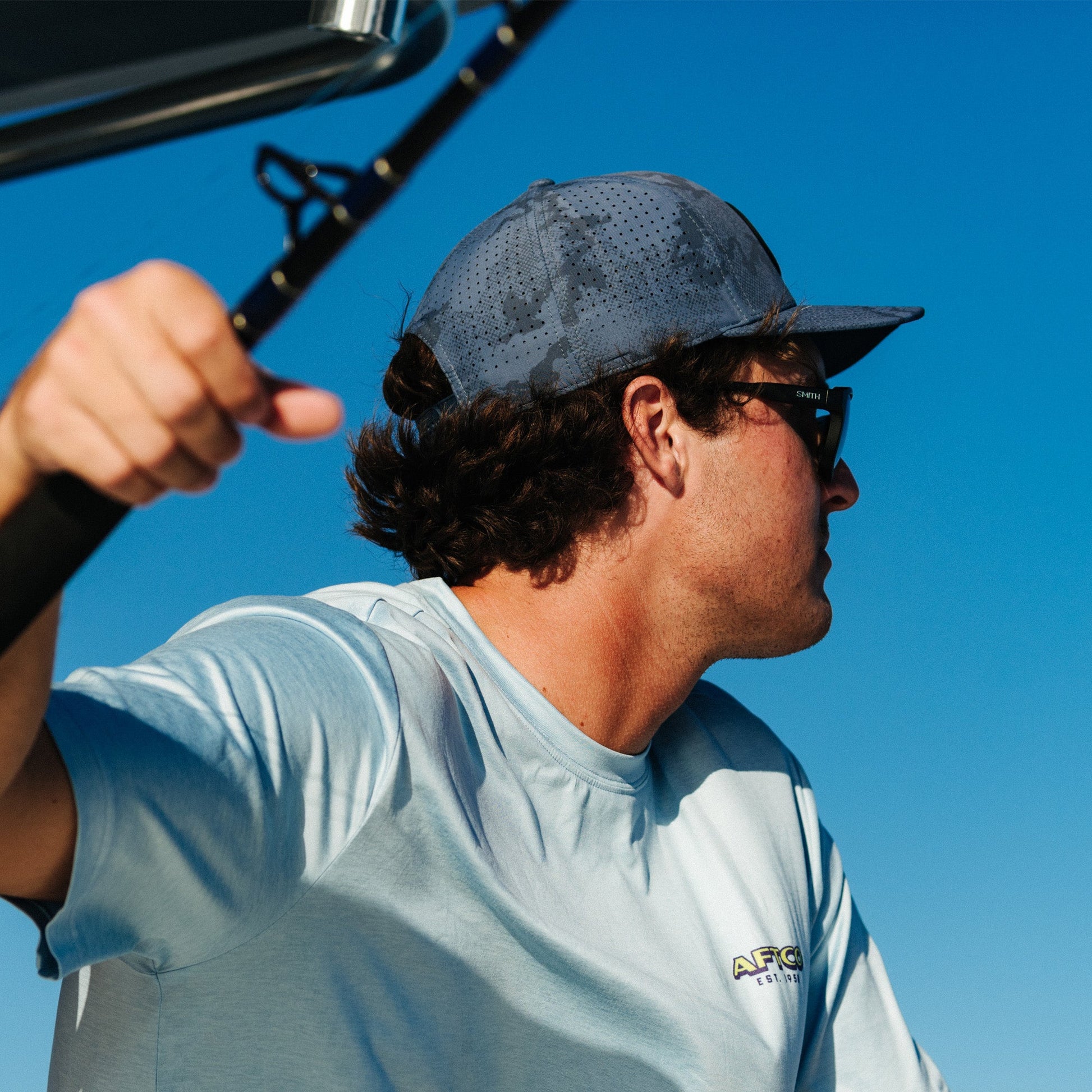 Mens Ally Tech Fishing Hat - AFTCO
