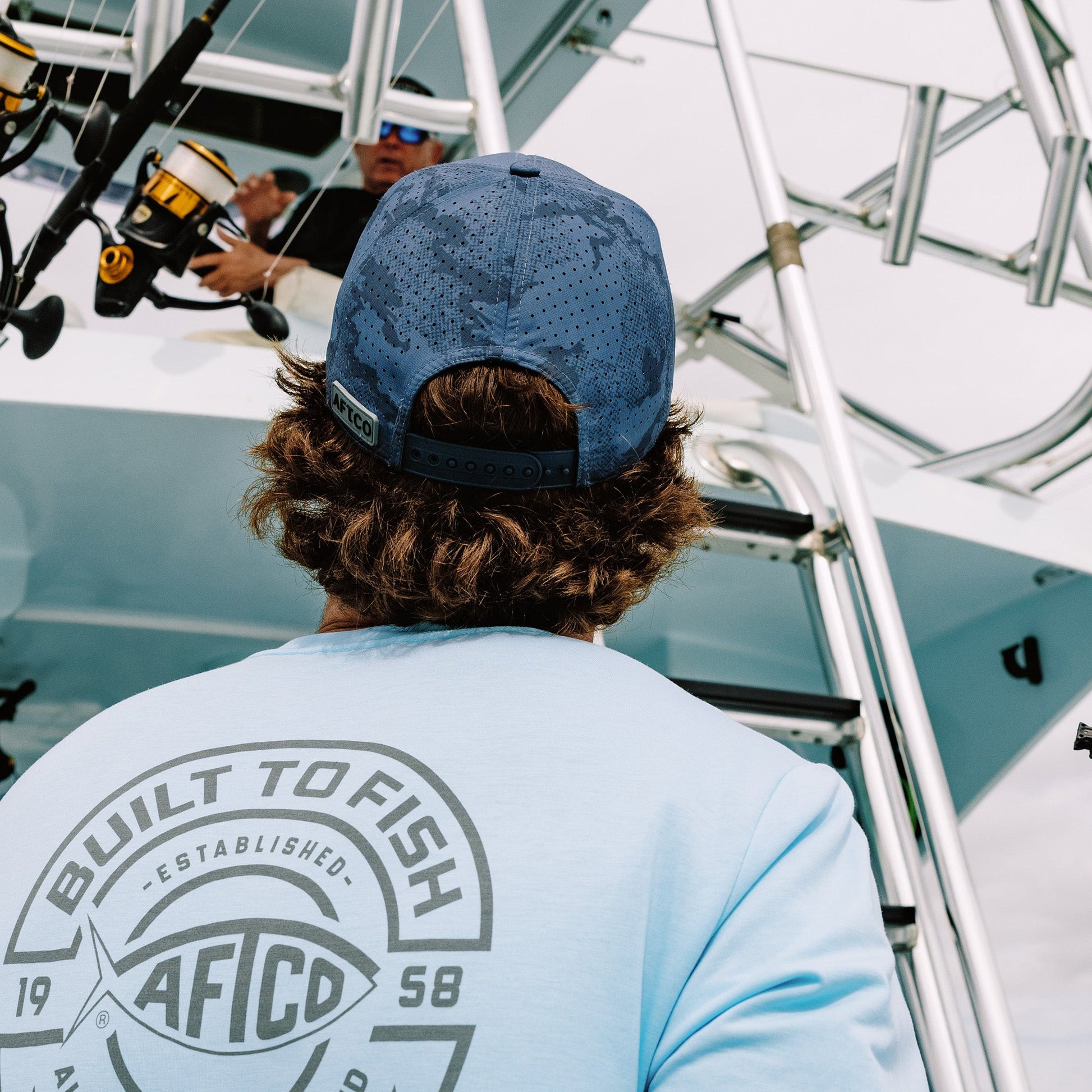 Mens Ally Tech Fishing Hat - AFTCO