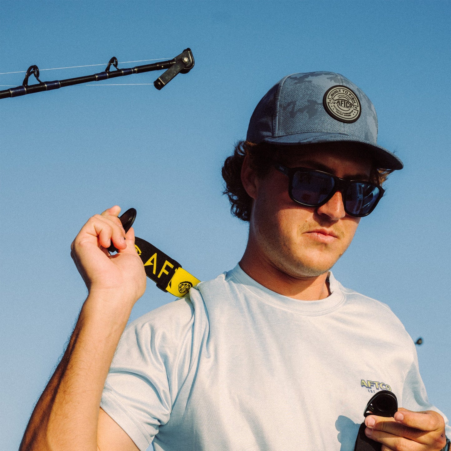 Mens Ally Tech Fishing Hat - AFTCO