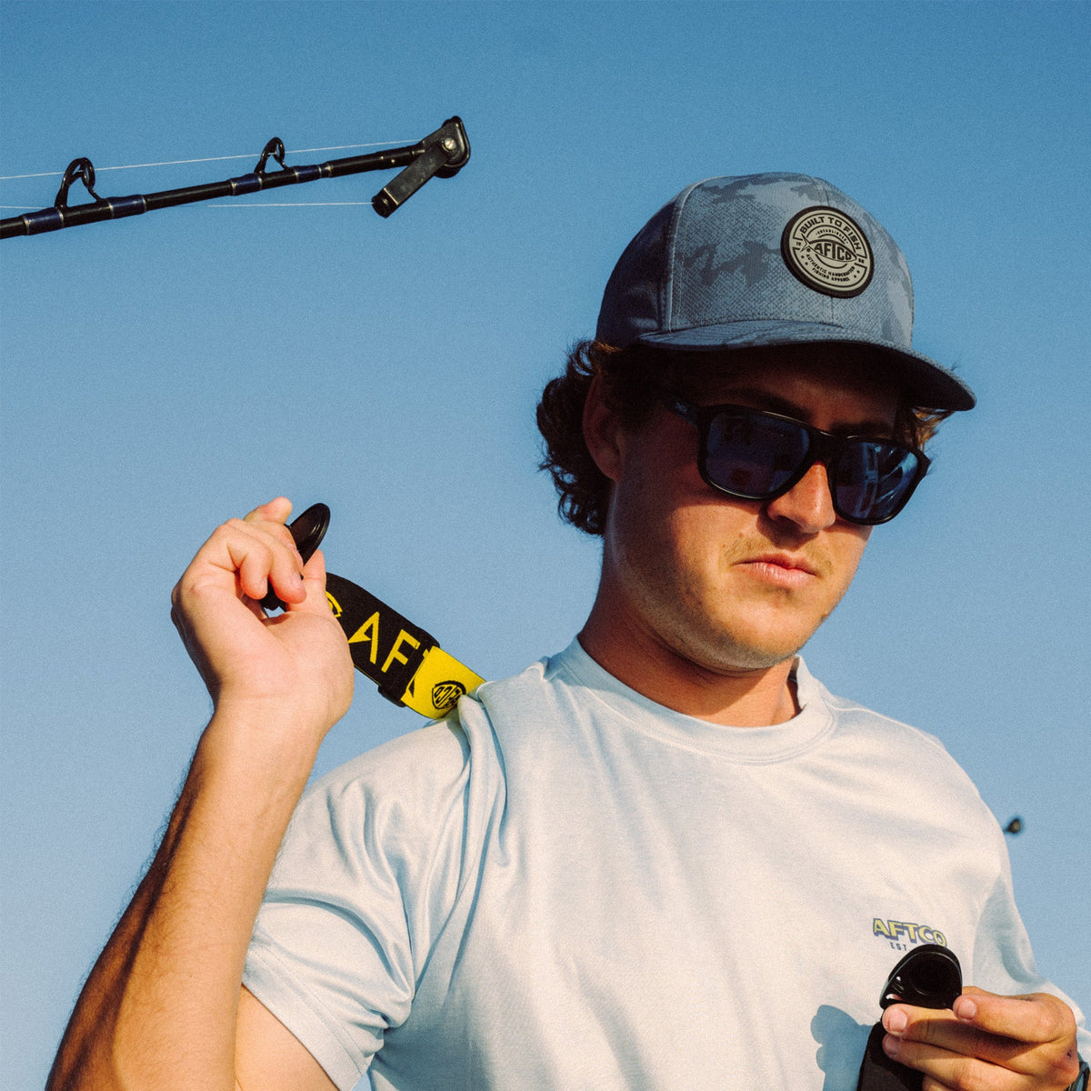 Mens Ally Tech Fishing Hat - AFTCO