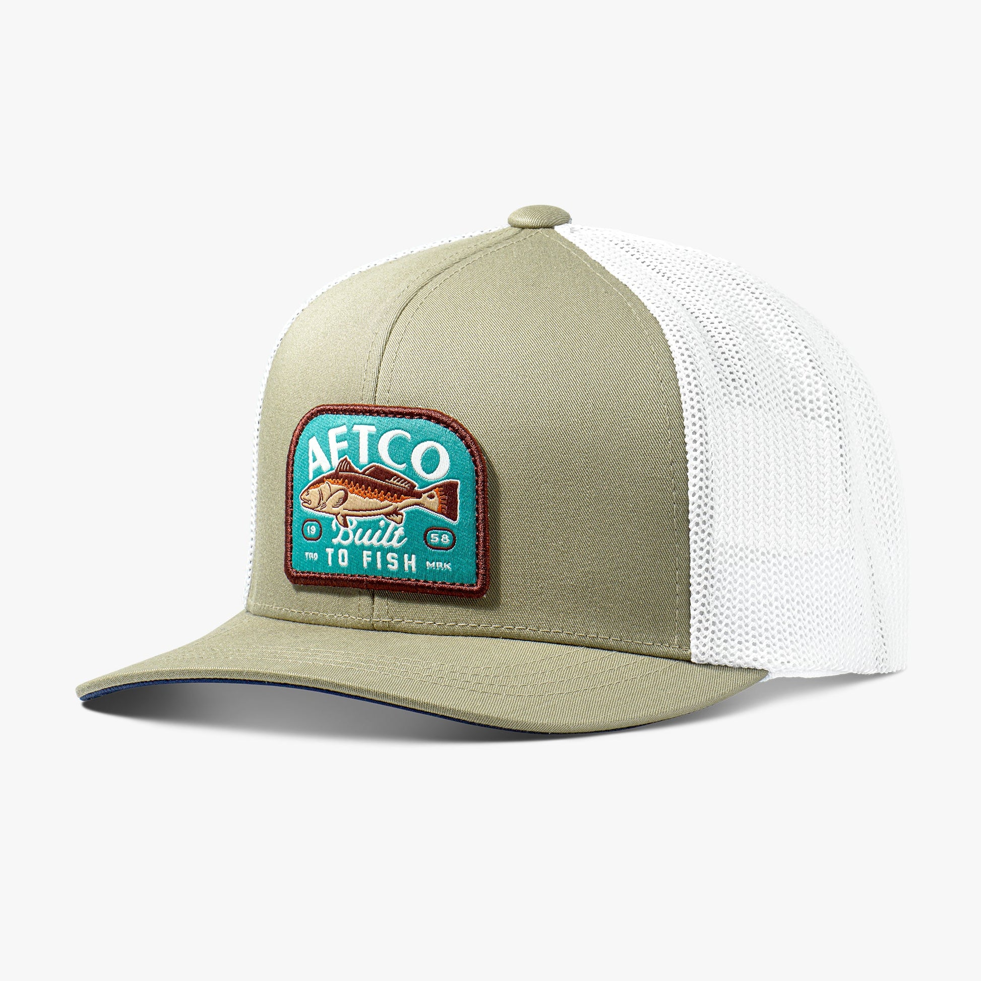 Mens Trilogy Fishing Trucker Hat - AFTCO
