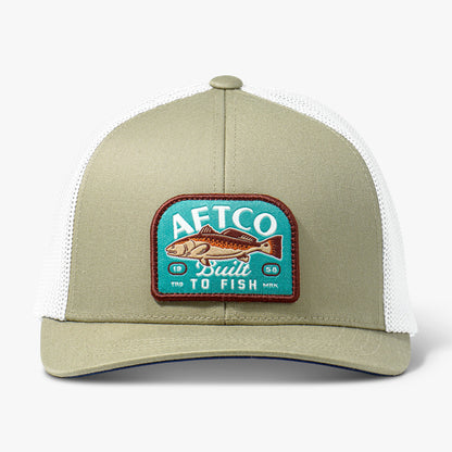 Mens Trilogy Fishing Trucker Hat - AFTCO
