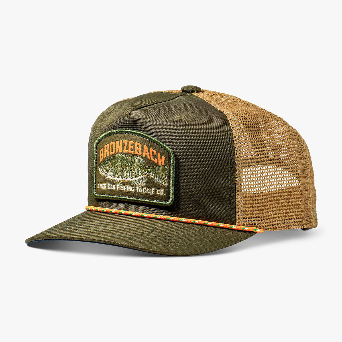 Mens Bronzeback Fishing Trucker Hat - AFTCO