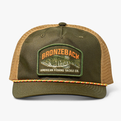 Mens Bronzeback Fishing Trucker Hat - AFTCO