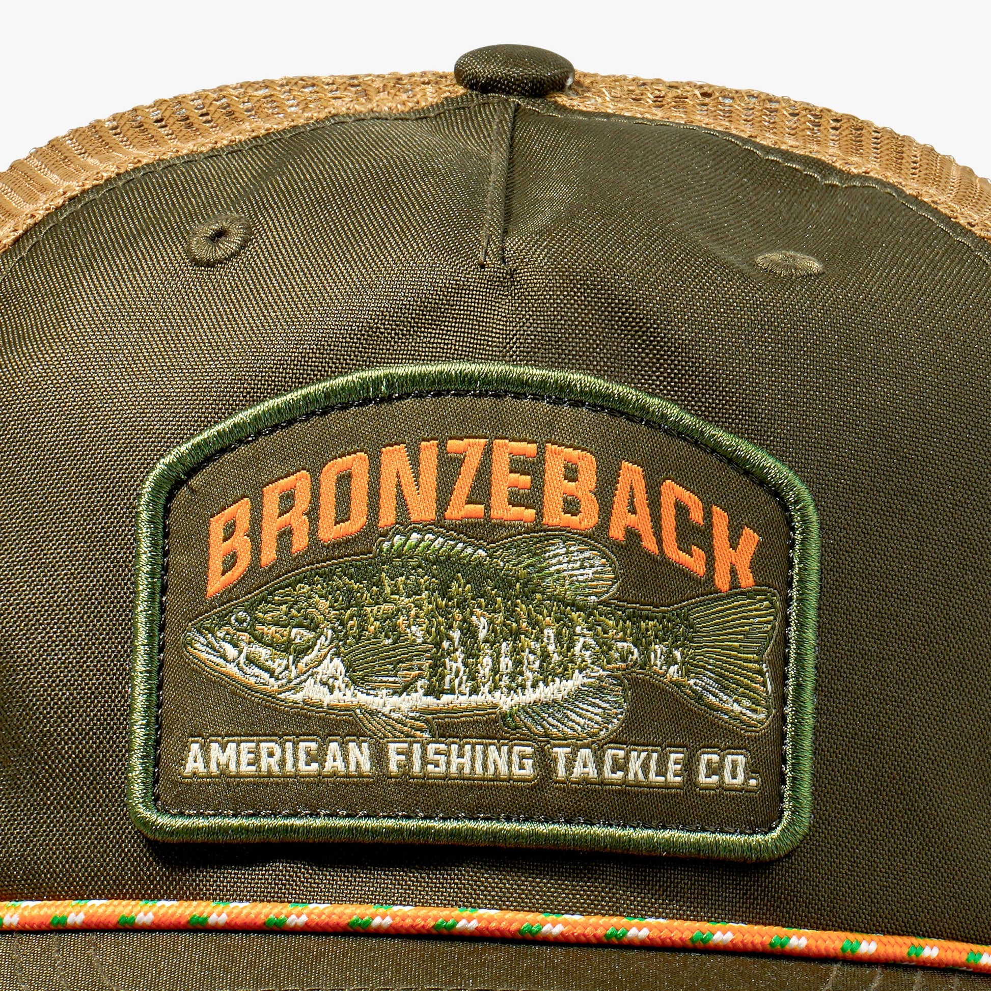 Mens Bronzeback Fishing Trucker Hat - AFTCO