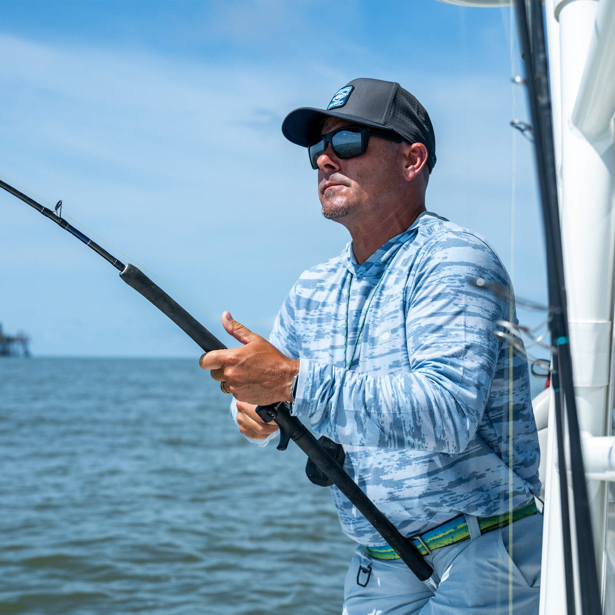 Mens Flippin' Tech Fishing Hat - AFTCO