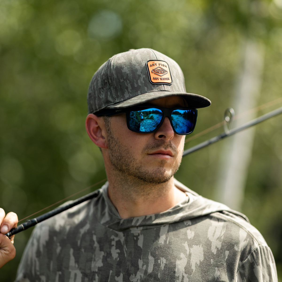 Mens Flippin' Tech Fishing Hat - AFTCO