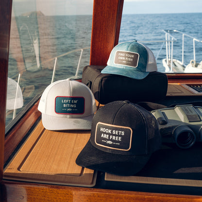Mens Find Your Own Fish Trucker Hat - AFTCO