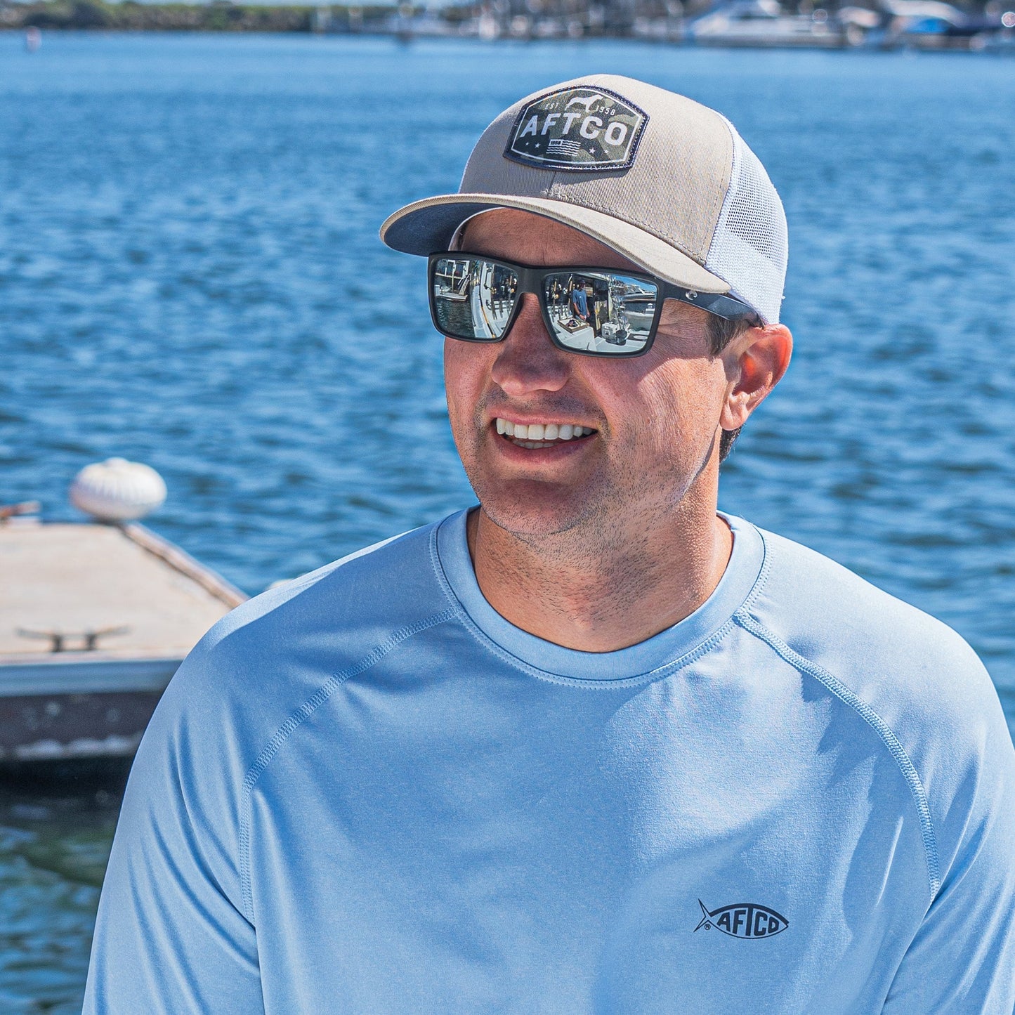 Mens Best Friend Fishing Hat - AFTCO