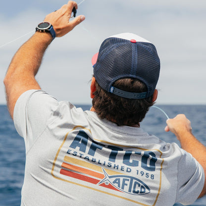 Mens 00's AFTCO Vintage Fishing Hat - AFTCO