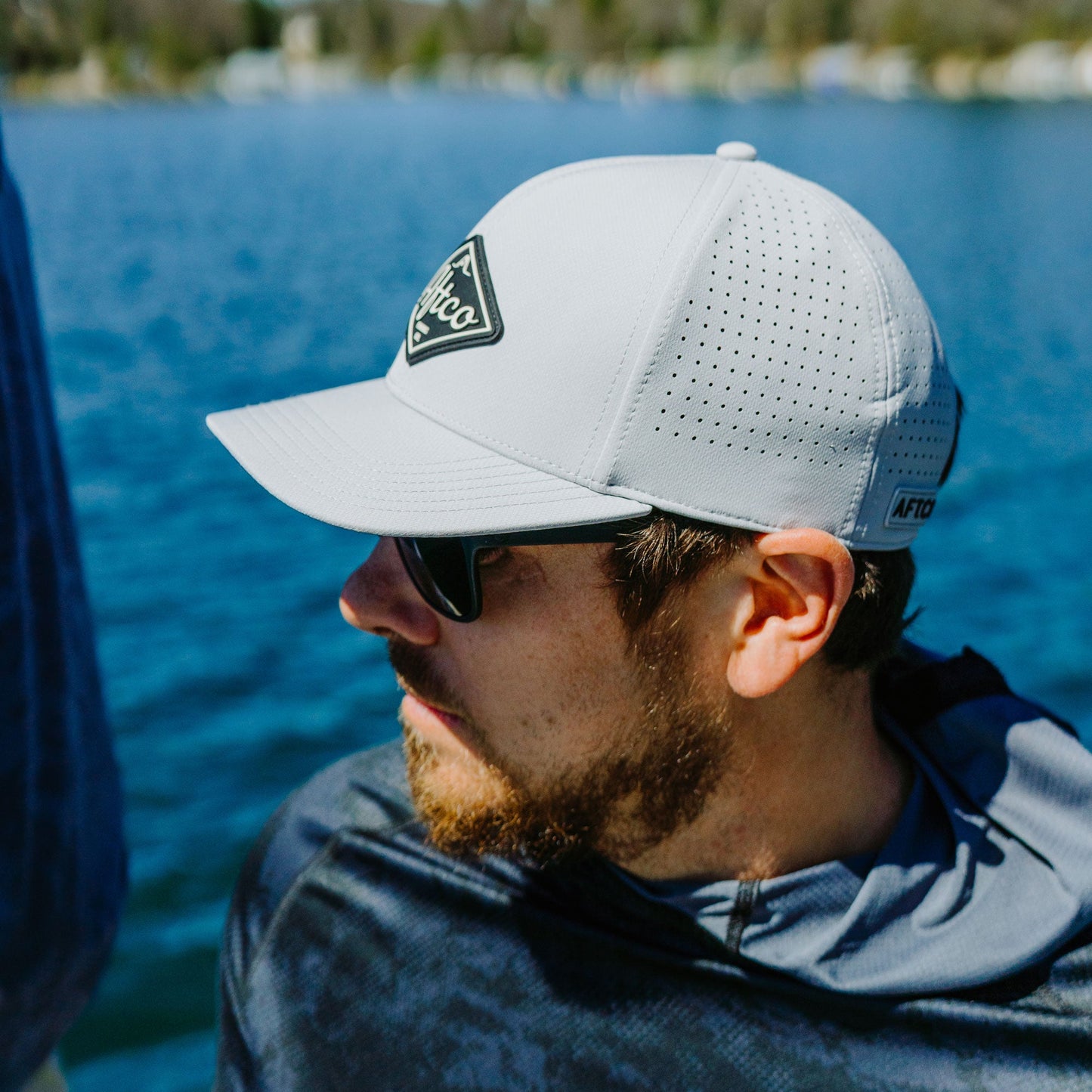 Mens West Coast Fishing Tech Hat - AFTCO