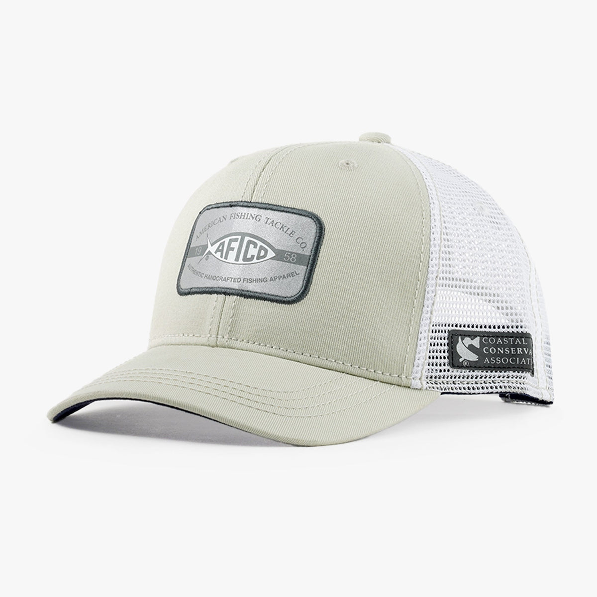 Mens AFTCO x CCA Fish Patch Hat - AFTCO