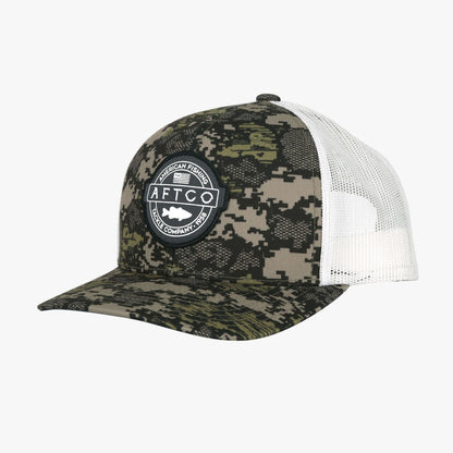 Mens Bass Patch Trucker Hat - AFTCO