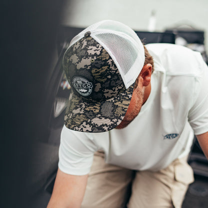 Mens Bass Patch Trucker Hat - AFTCO