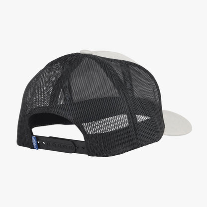 Mens Lemonade Leather Trucker Hat - AFTCO