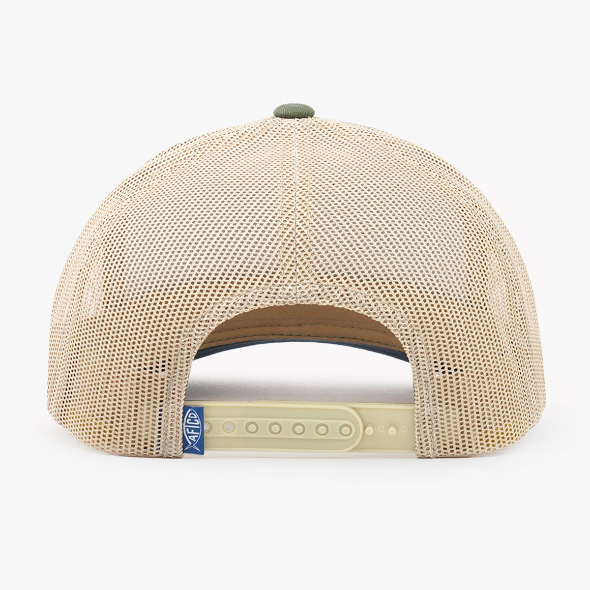 Mens Lemonade Leather Trucker Hat - AFTCO