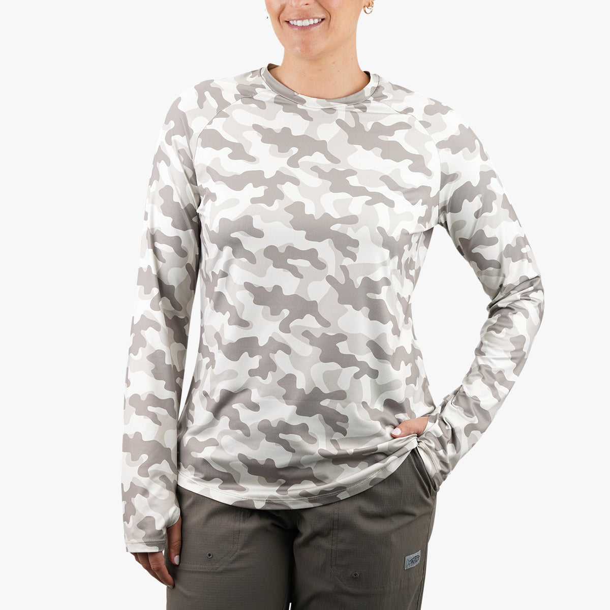 Womens|Mens Women's Tactical Camo LS Performance Shirt - AFTCO