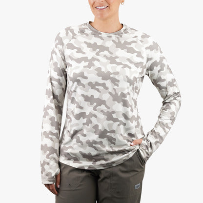 Womens|Mens Women's Tactical Camo LS Performance Shirt - AFTCO