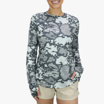 Womens|Mens Women's Tactical Camo LS Performance Shirt - AFTCO