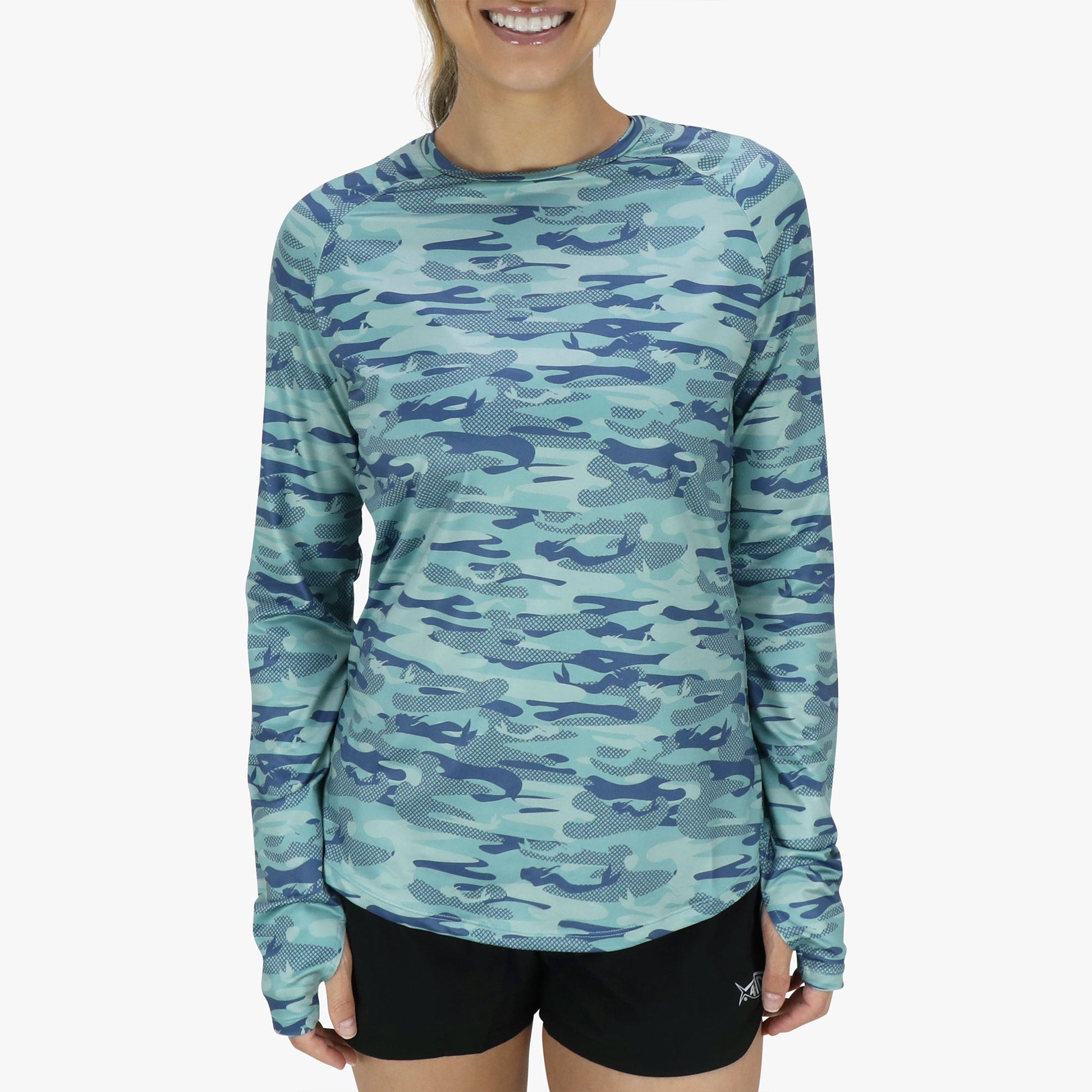Womens|Mens Women's Tactical Camo LS Performance Shirt - AFTCO