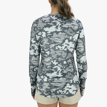 Womens|Mens Women's Tactical Camo LS Performance Shirt - AFTCO