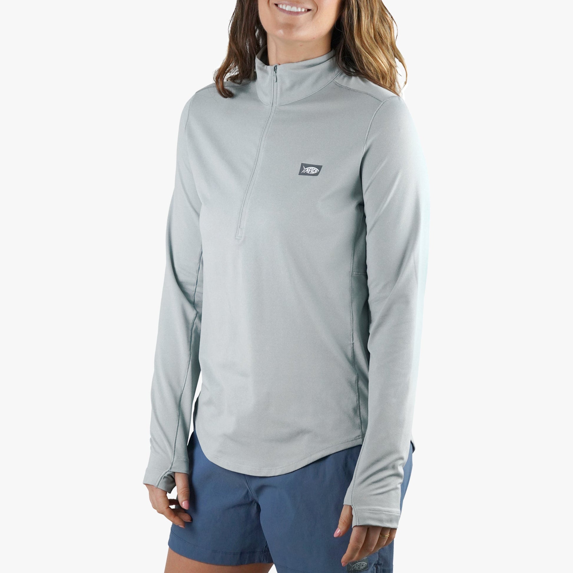 Womens|Mens Women's Mojeaux 1/4 Zip Performance Shirt - AFTCO