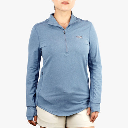 Womens|Mens Women's Mojeaux 1/4 Zip Performance Shirt - AFTCO