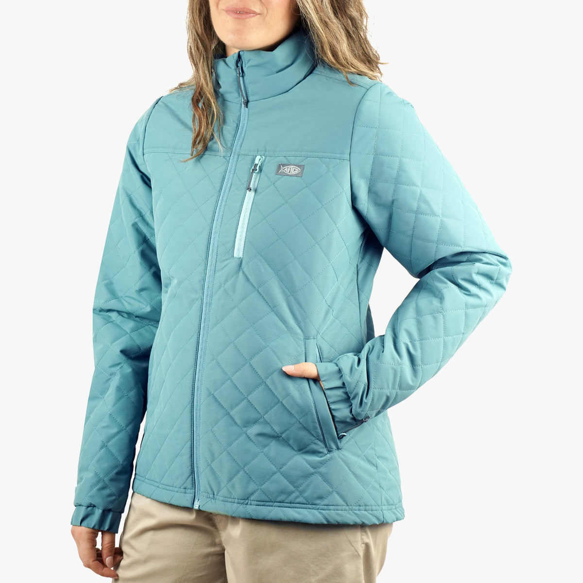 Womens Women's Crosswind Puff Jacket - AFTCO