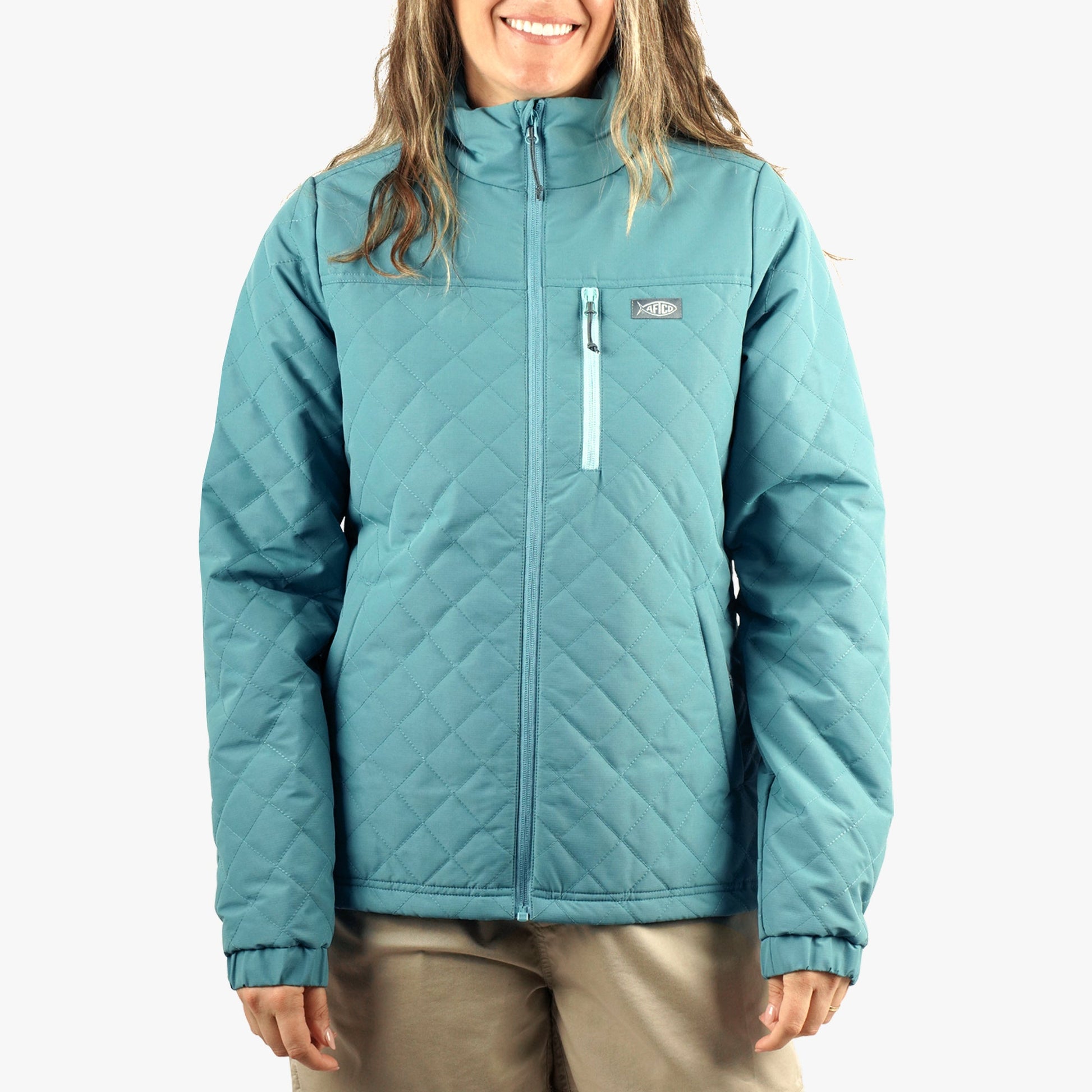 Womens Women's Crosswind Puff Jacket - AFTCO