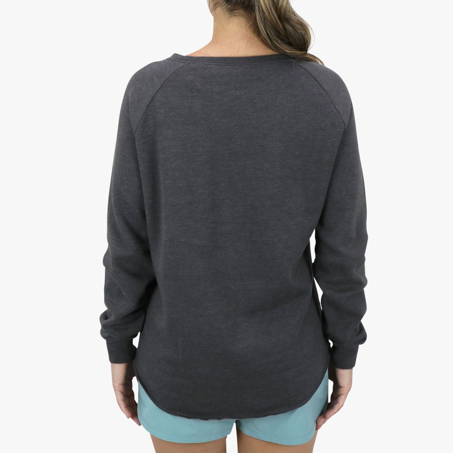 Womens Women's Whiskey Crewneck Fleece - AFTCO