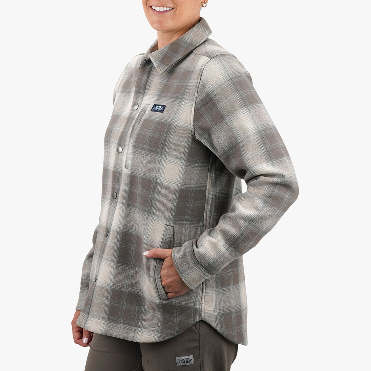 Womens Women's Stout Shacket - AFTCO