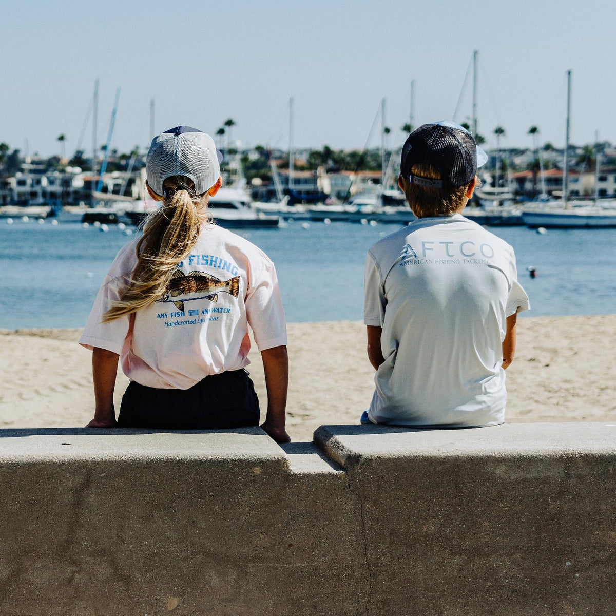 Kids|Mens Spotted Kid's Fishing Shirts - AFTCO