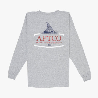 Kids|Mens Youth Tall Tail LS T-Shirt - AFTCO