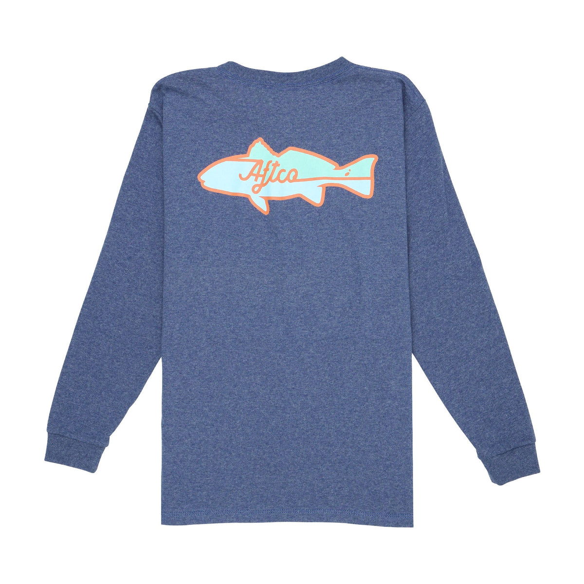 Kids|Mens Youth Red Hot LS T-Shirt - AFTCO
