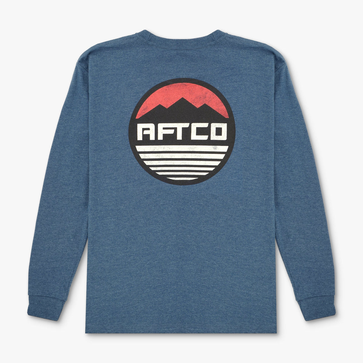 Kids|Mens Youth Peaks LS Fishing T-Shirt For Kids - AFTCO