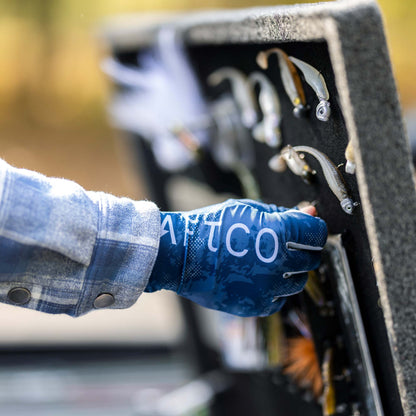Tackle & Gear Solblok Fingerless Fishing Gloves - AFTCO