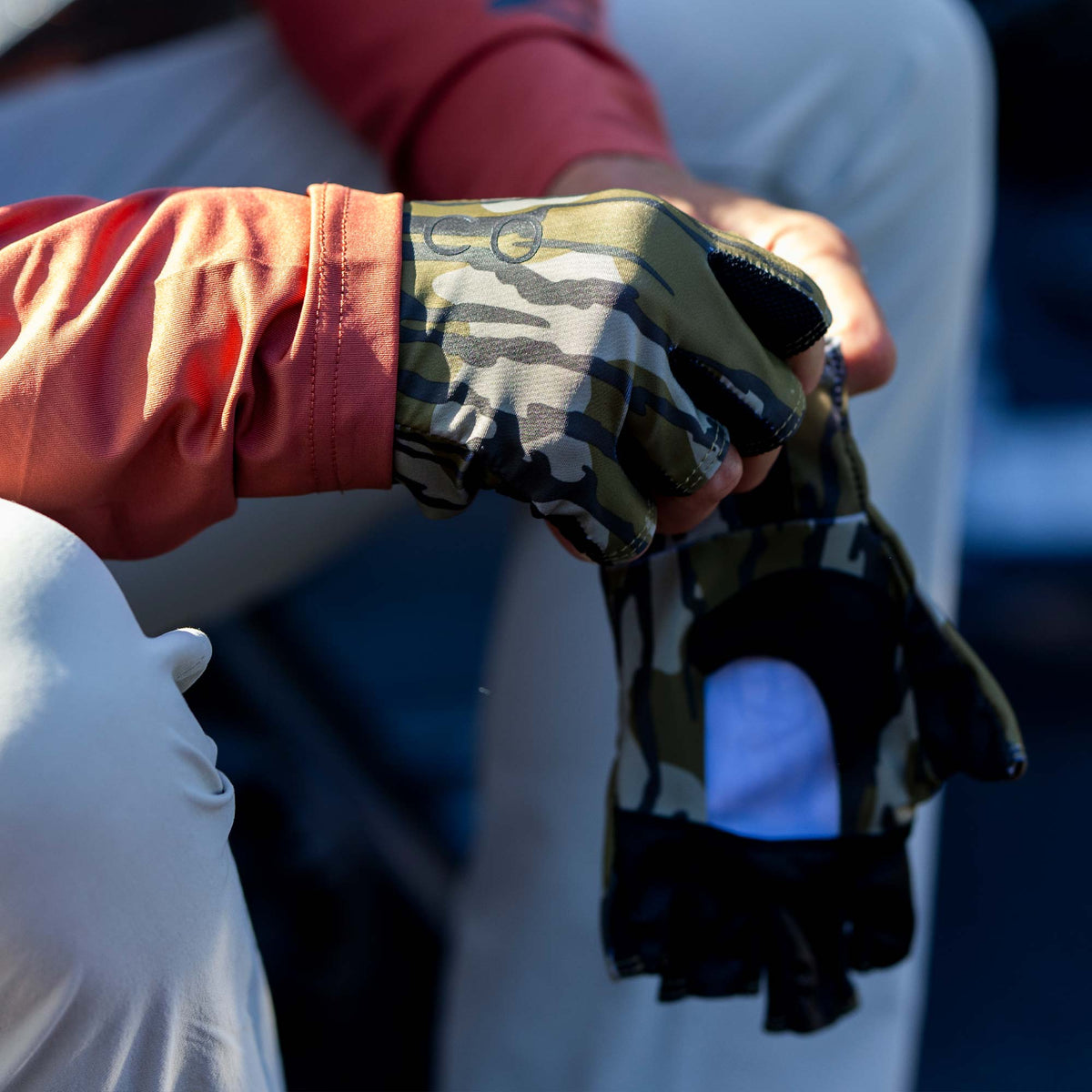 Tackle & Gear|Mens Solago Sun Gloves - AFTCO
