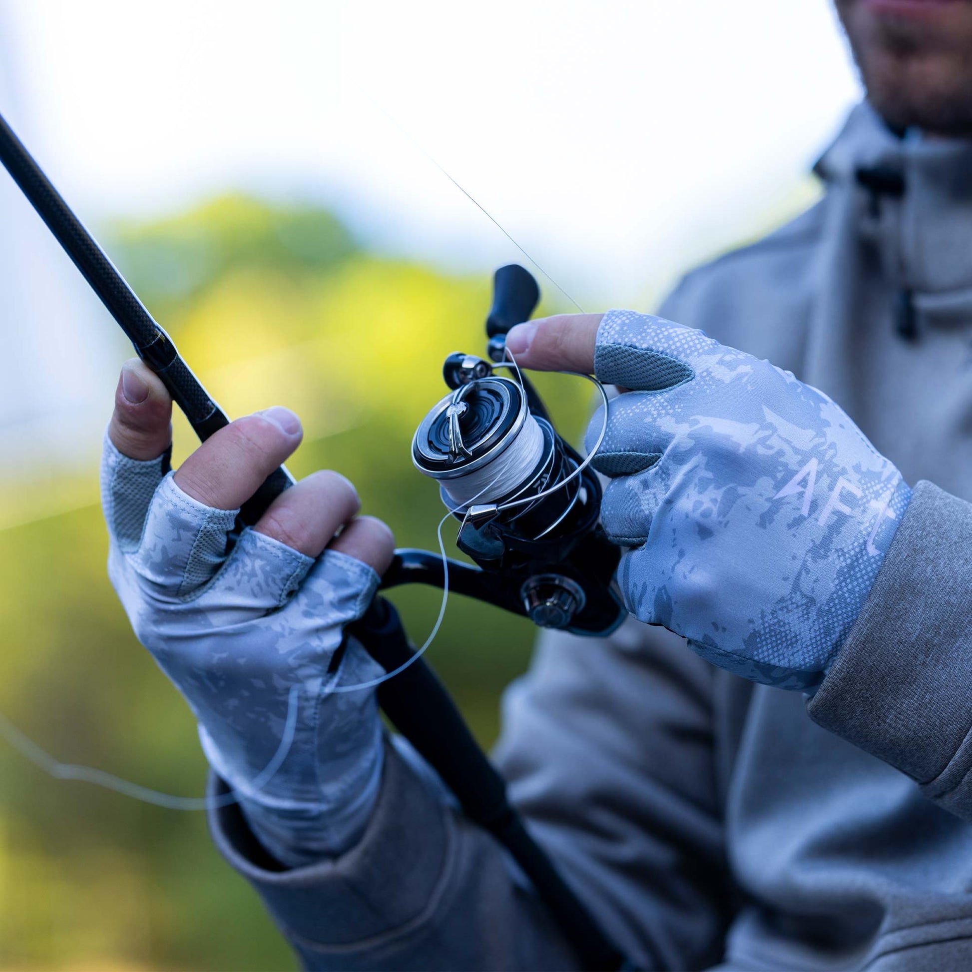 Tackle & Gear|Mens Solago Sun Gloves - AFTCO