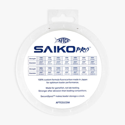 Tackle & Gear Saiko Pro 100% Fluorocarbon Leader - AFTCO